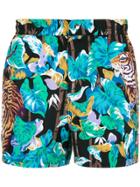 Kenzo Bamboo Tiger Swim Shorts - Multicolour