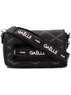 Gaelle Bonheur Micro Studded Crossbody Bag - Black