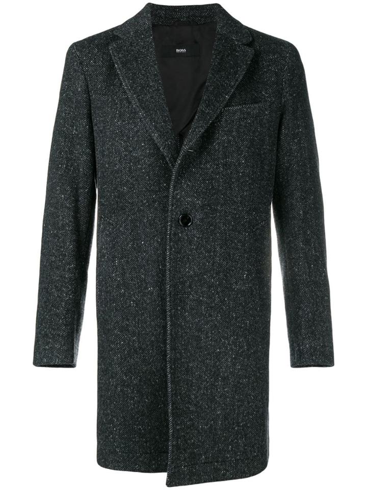 Boss Hugo Boss Classic Single-breasted Coat - Grey