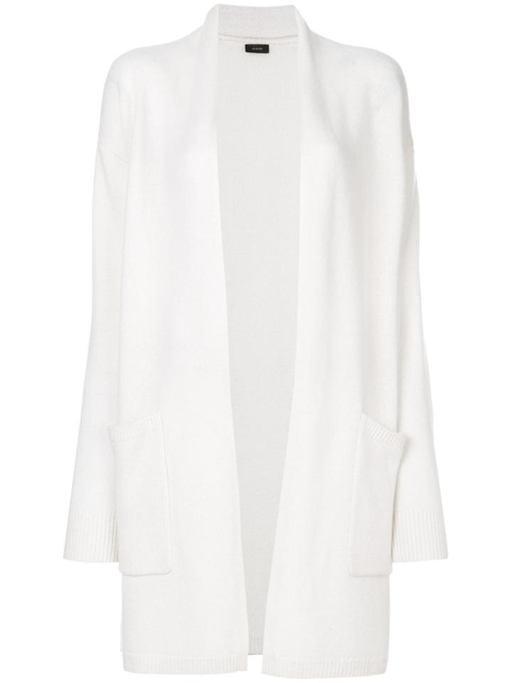 Joseph Long Pocket Cardigan - Nude & Neutrals