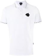 Just Cavalli - Star Print Polo Shirt - Men - Cotton/spandex/elastane - S, White, Cotton/spandex/elastane