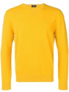 Z Zegna Round Neck Jumper - Yellow