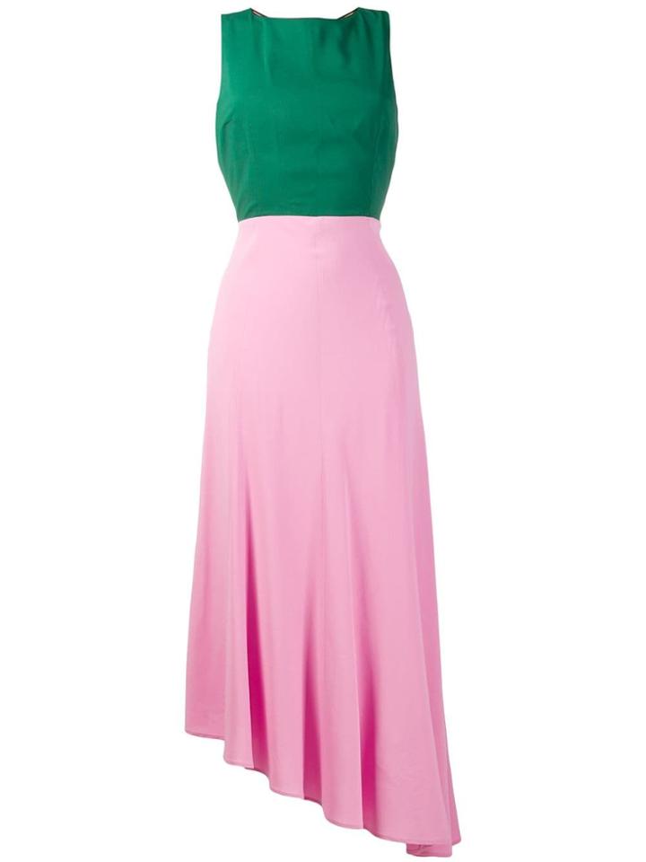 La Doublej Color-block Dress - Pink