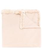 N.peal Woven Trim Shawl - Nude & Neutrals