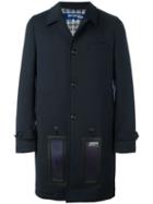 Junya Watanabe Man Solar Panelled Charging Coat - Blue