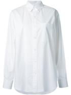 Enföld Classic Button Down Shirt, Women's, Size: 36, White, Cotton
