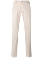 Jacob Cohen - Tapered Jeans - Men - Cotton/elastodiene - 34, Nude/neutrals, Cotton/elastodiene