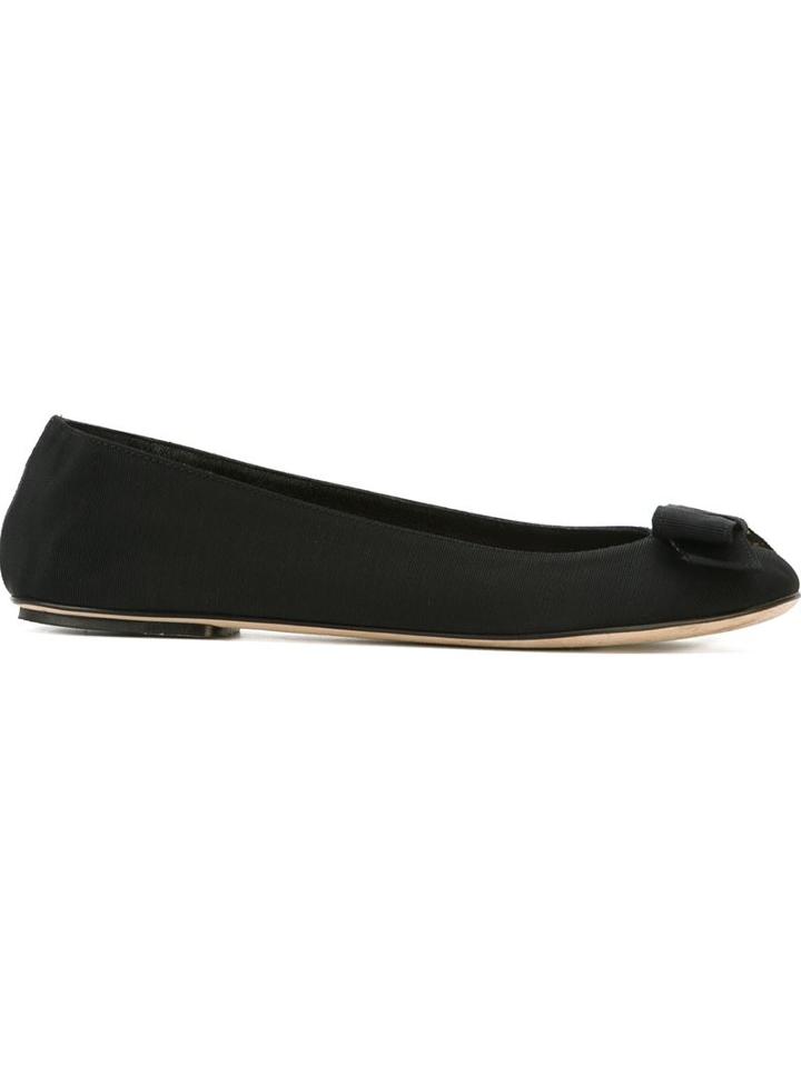Dolce & Gabbana Vintage Bow Detail Ballerinas