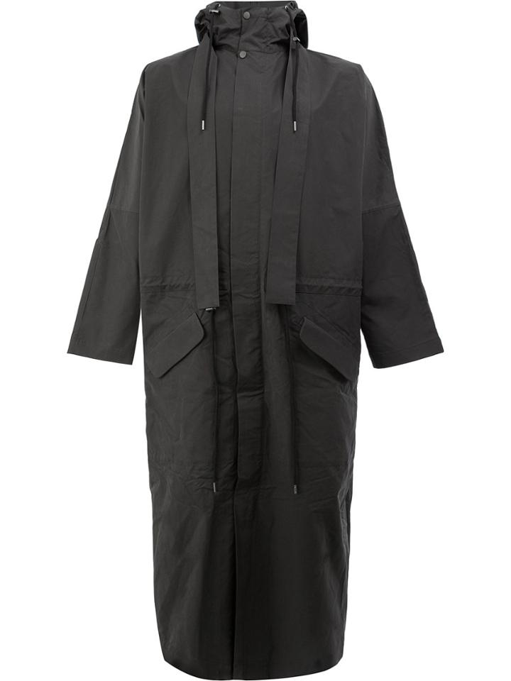 Craig Green Full Length Raincoat - Black