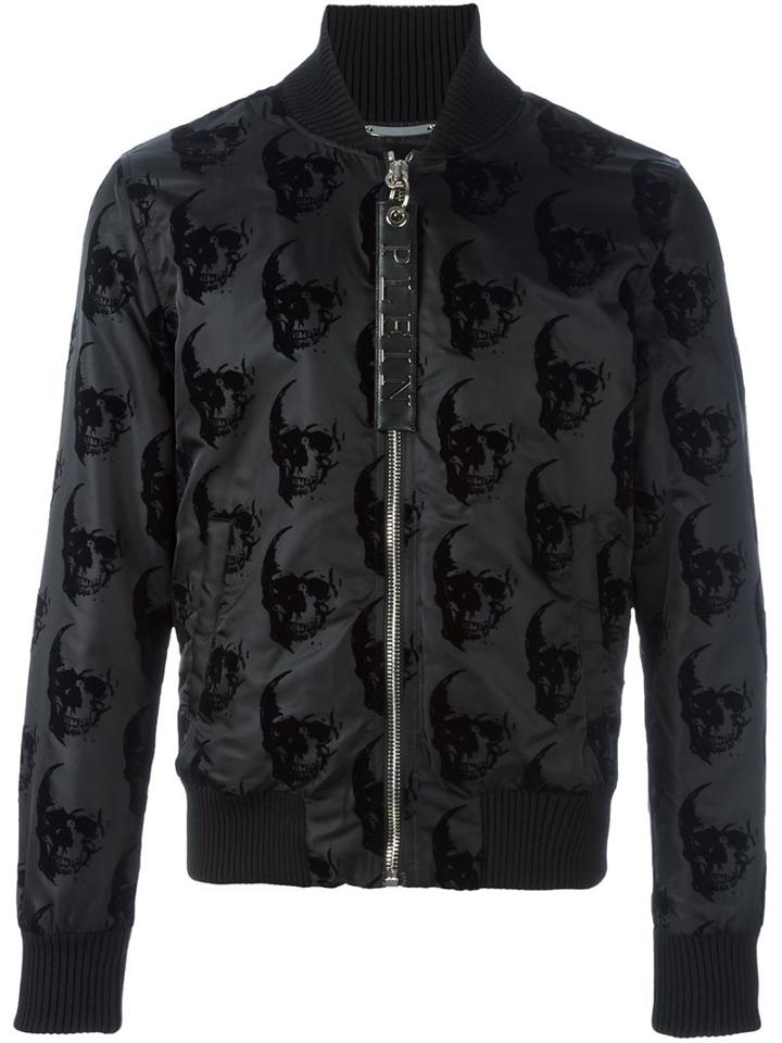 Philipp Plein 'think' Bomber Jacket