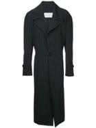 Strateas Carlucci Meta Trench Coat - Black