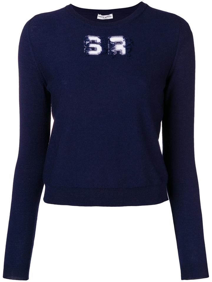 Sonia Rykiel Round Neck Jumper - Blue