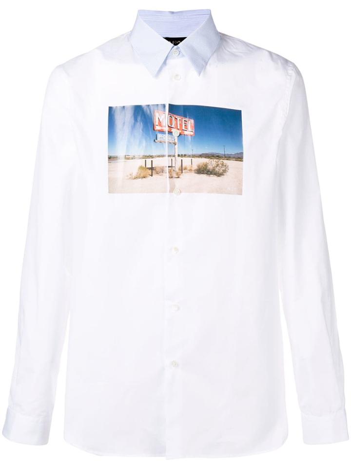 No21 Graphic Print Shirt - White