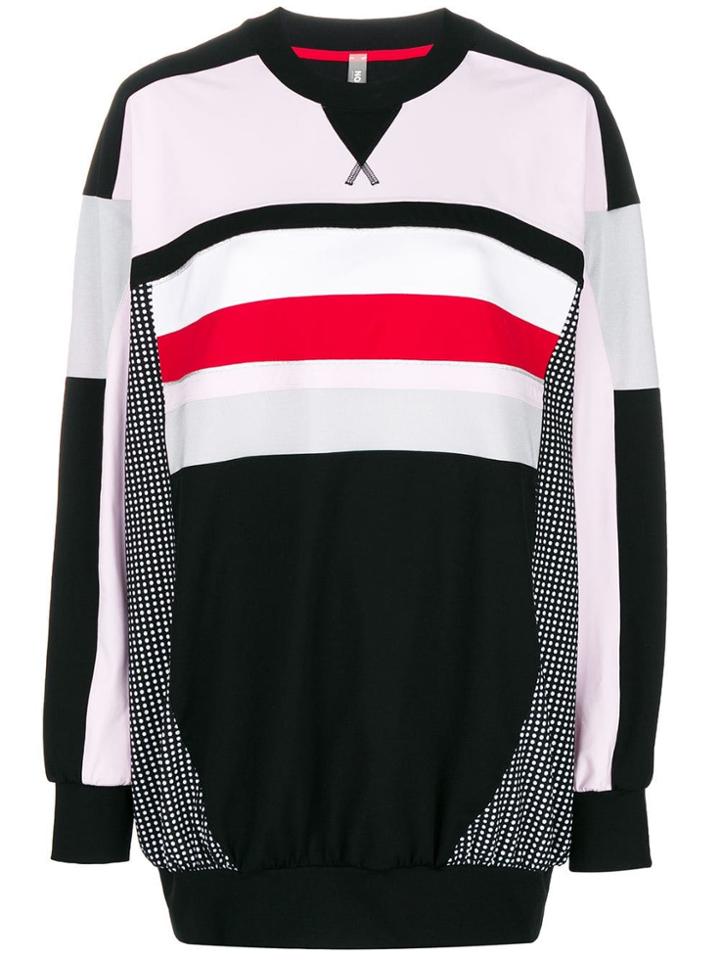 No Ka' Oi Oversized Colour Block Sweatshirt - Black