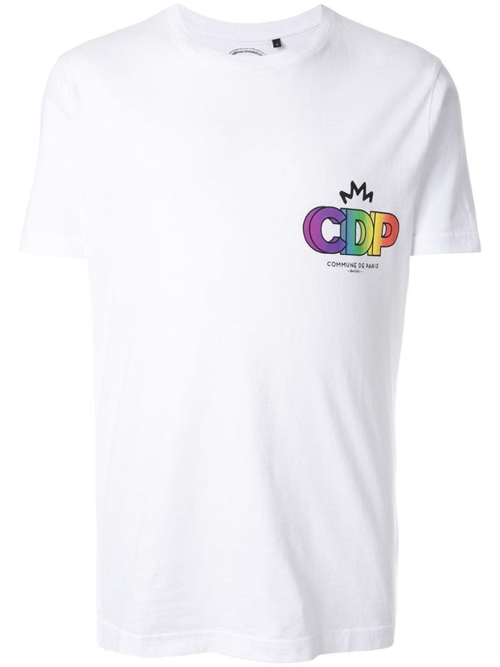 Commune De Paris Chest Print T-shirt - White