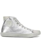Saint Laurent Bedford Sneakers - Silver
