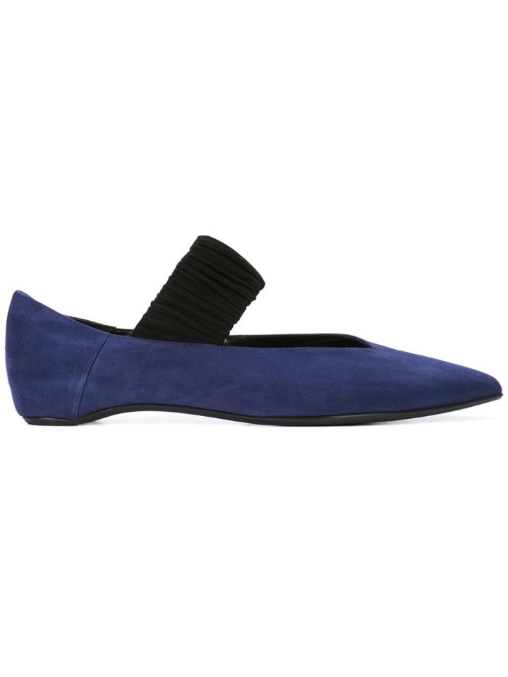 Pierre Hardy Ruche Ballerinas - Pink & Purple