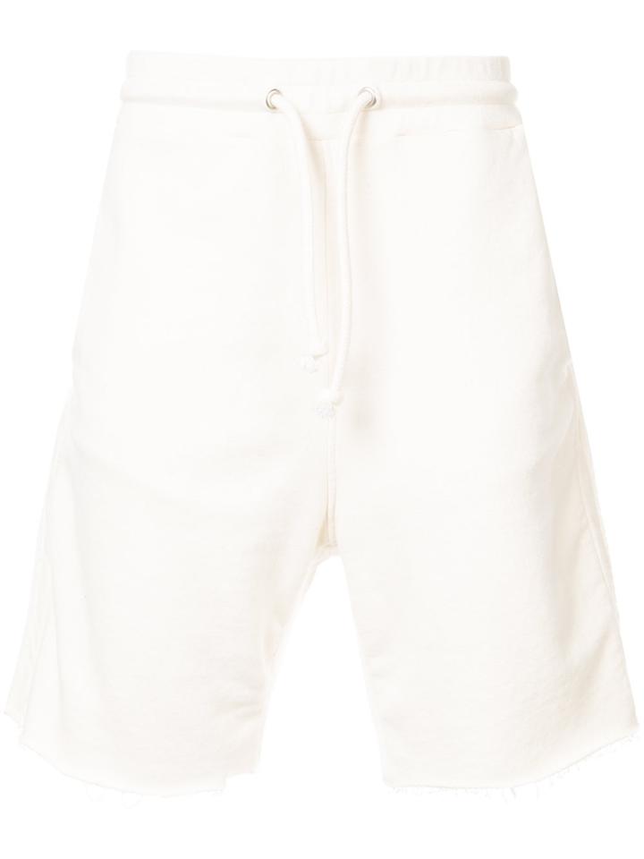 Maison Margiela Drawstring Fitted Shorts - White