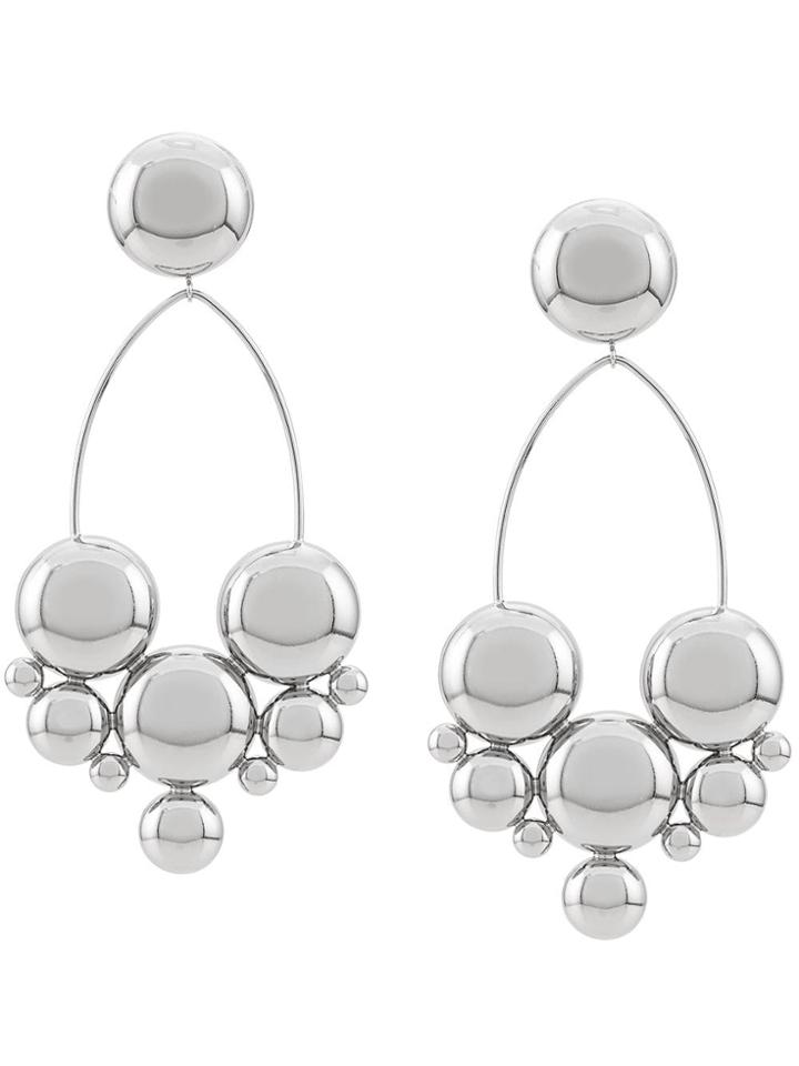 Isabel Marant Large Boo Earrings - Silver