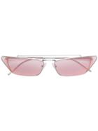 Prada Eyewear Cat-eye Sunglasses - Silver