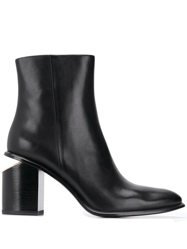 Alexander Wang Cut Out Heel Boots - Black