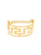 Elena Makri Cut-out Choker Necklace - Metallic