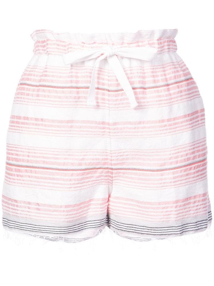 Lemlem Tereza Drawstring Shorts - Pink