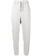 Peserico Loose Fitted Track Trousers - Grey