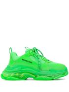 Balenciaga Triple S Sneakers - Green