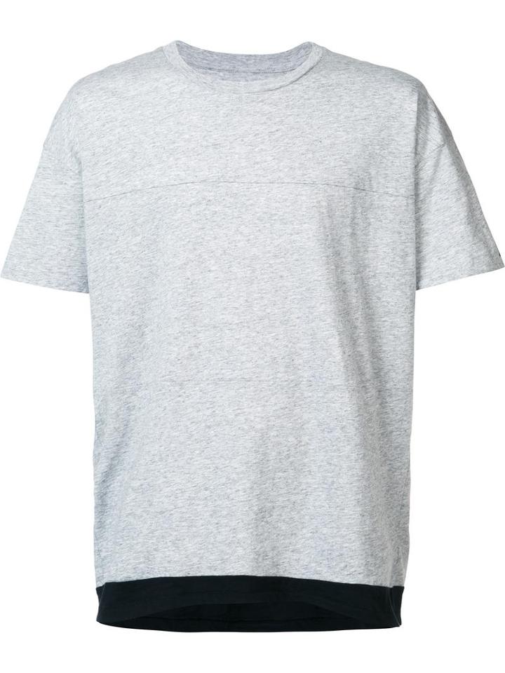 Zanerobe 'dip Rugger' T-shirt, Men's, Size: Medium, Grey, Cotton