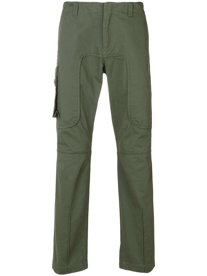 Marcelo Burlon County Of Milan - Cargo Trousers - Men - Cotton - 46, Green, Cotton