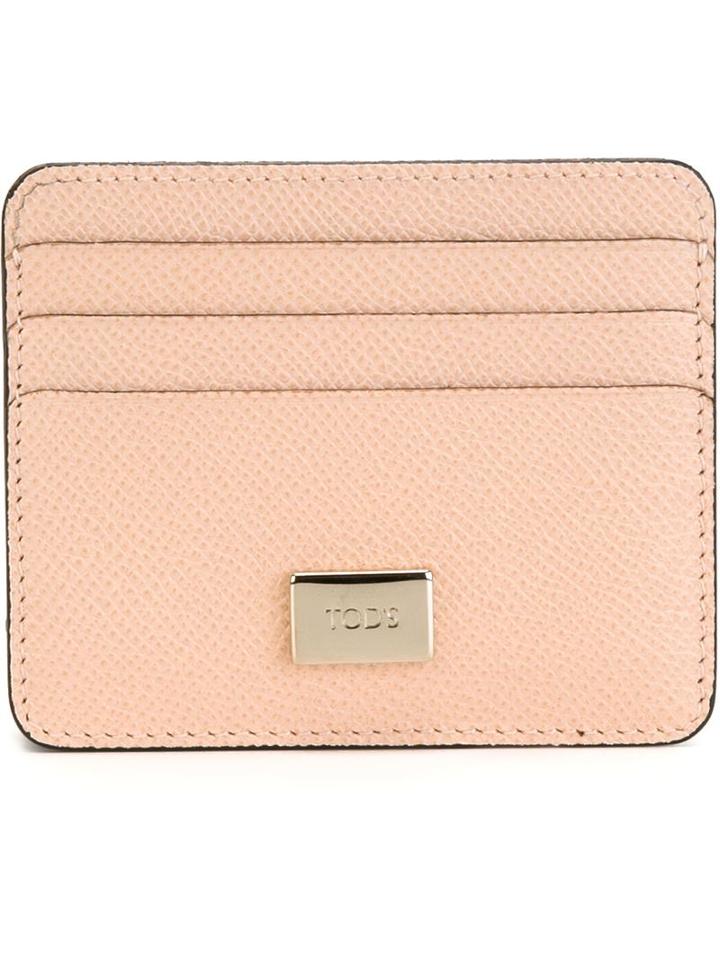 Tod's Printed Panel Cardholder