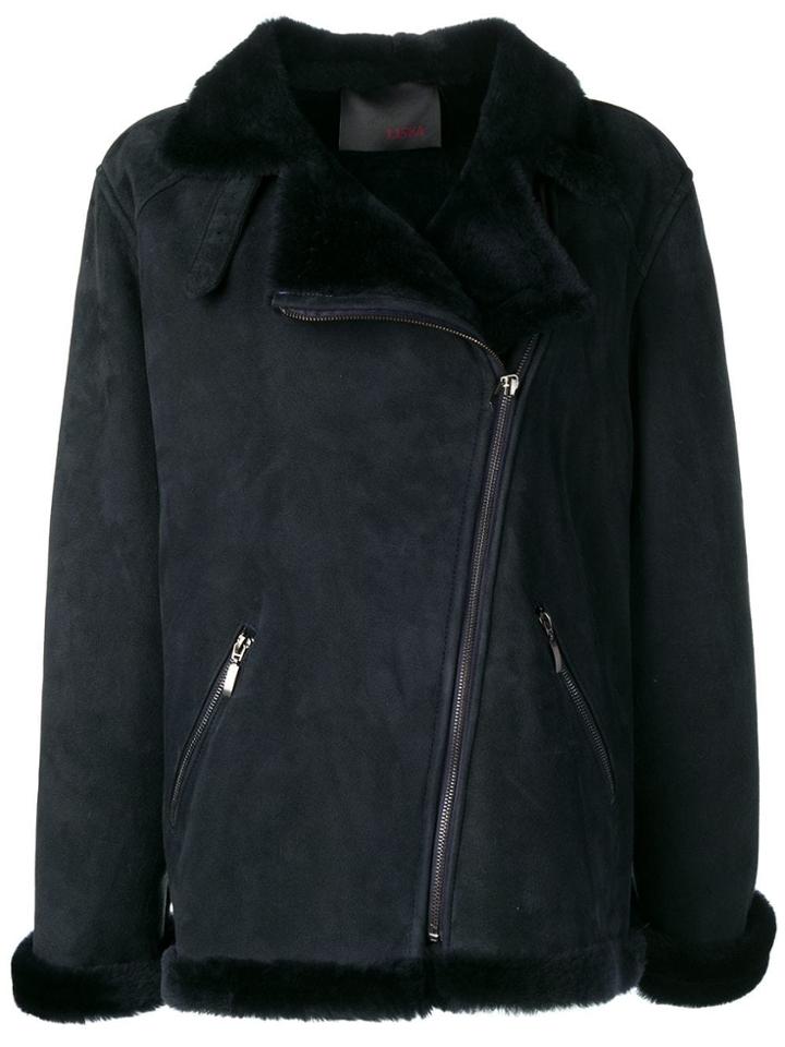 Liska Jacket Biker Jacket - Blue