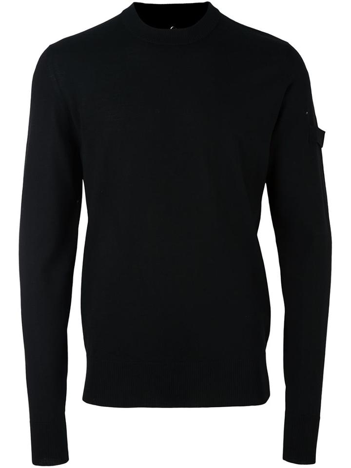 Oamc Classic Jumper, Men's, Size: Medium, Black, Polyamide/polyester/viscose/virgin Wool