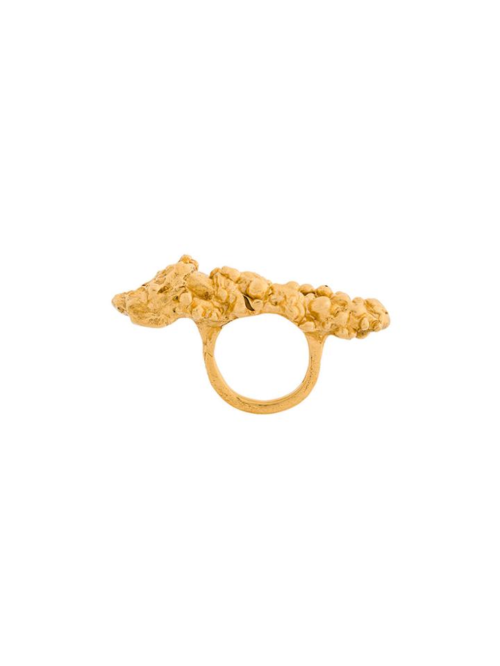 Imogen Belfield 'space Comet' Ring - Metallic