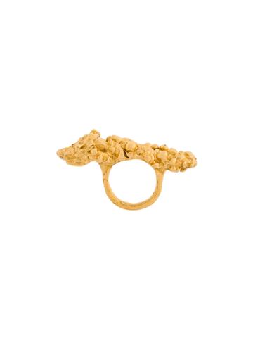 Imogen Belfield 'space Comet' Ring - Metallic
