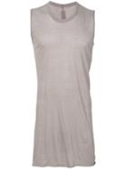 Rick Owens - Long Length Tank Top - Men - Cotton - L, Grey, Cotton