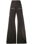 Chloé Super Flared Trousers - Brown
