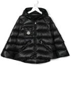 Moncler Kids 'agness' Puffer Jacket, Girl's, Size: 8 Yrs, Black
