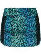Giuliana Romanno - Printed Skorts - Women - Polyamide/spandex/elastane - M, Black, Polyamide/spandex/elastane