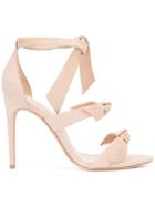 Alexandre Birman Ankle Tie Sandals - Nude & Neutrals