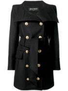 Balmain Classic Longsleeved Coat - Black