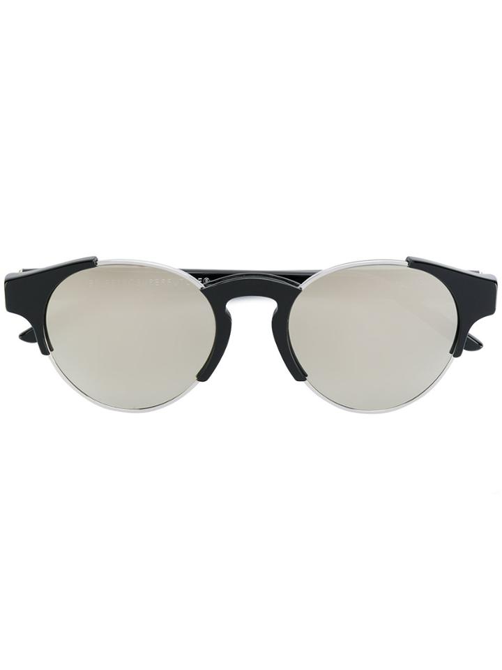 Retrosuperfuture Round Arca Sunglasses - Black