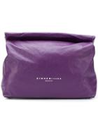 Simon Miller Loose Wide Clutch Bag - Pink & Purple