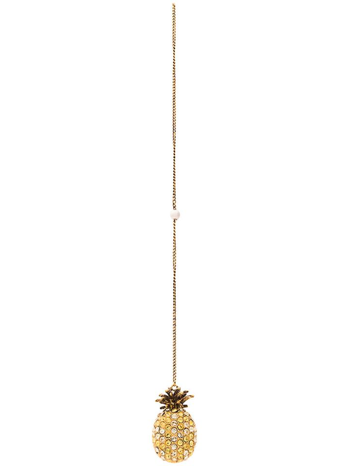 Gucci Single Pineapple Chain Earring - Metallic
