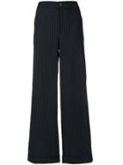Jw Anderson Striped Tailored Pants - Blue