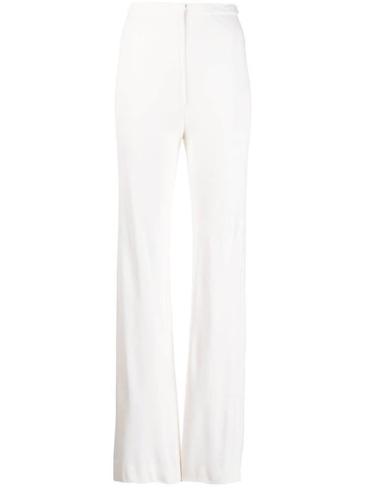 A.n.g.e.l.o. Vintage Cult 1970's Flared Trousers - White