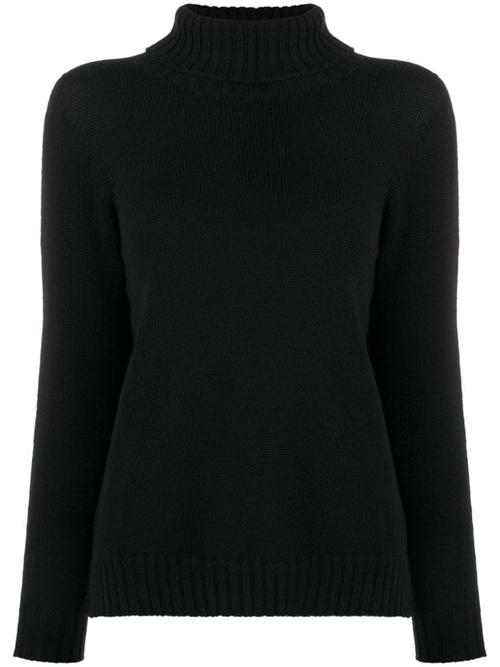 La Fileria For D'aniello Roll-neck Jumper - Black