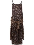 R13 'slip Grunge' Dress, Women's, Size: Medium, Black, Cotton
