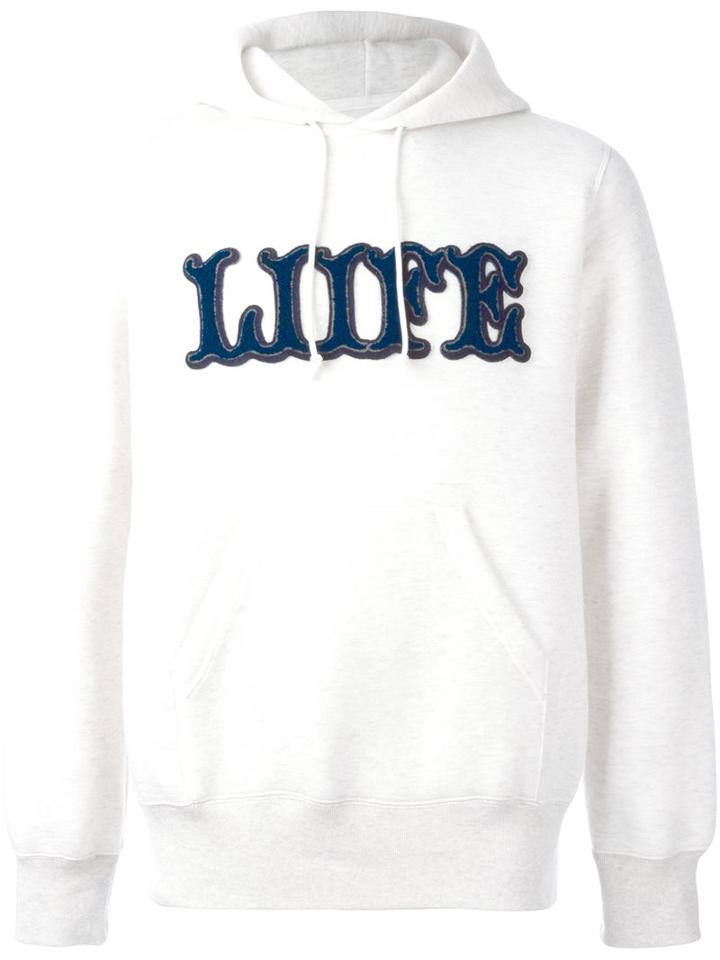 Sacai Life Applique Hoodie